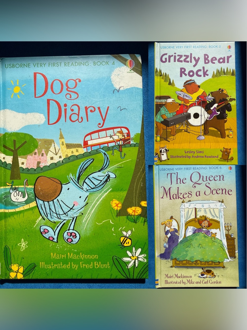 Usborne Book Hardcover Lot - Very First Reading Books 4-6